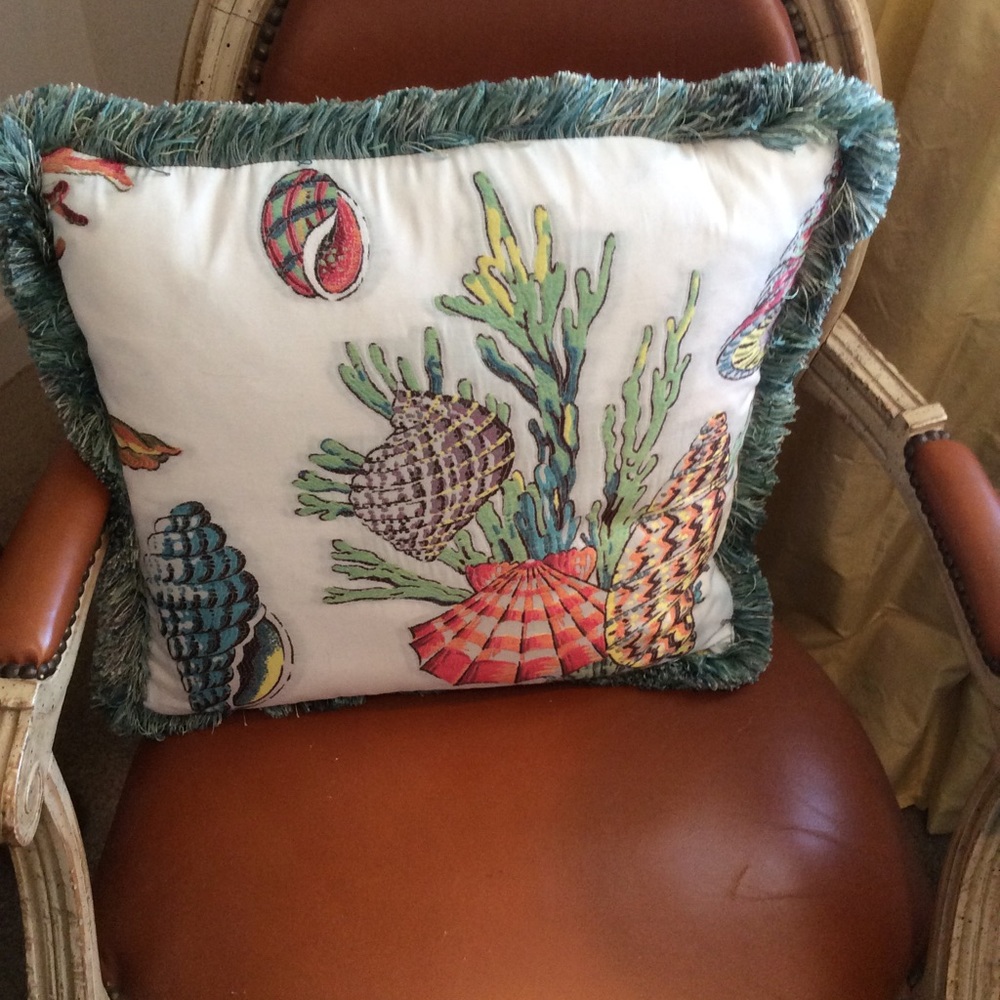 Handmade designer accent pillow ,  Boutique, BOGO